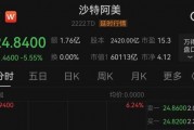 中東股市大跌，沙特阿美暴跌900億美元！