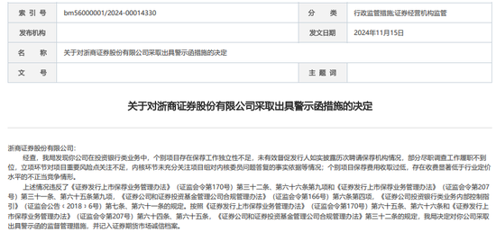 罕見“不正當(dāng)競爭”！浙商證券發(fā)生了啥？