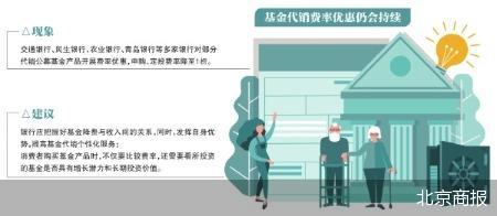銀行費(fèi)率打折 個人養(yǎng)老金基金“上桌”