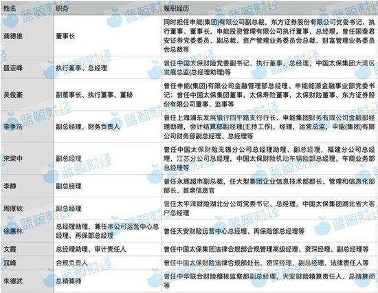 申能財(cái)險(xiǎn)治理拼圖擴(kuò)容：兩名副總獲批，“增員”區(qū)域舵手、技術(shù)專家